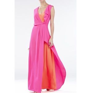 BCBGMaxazria color block dress - XXS